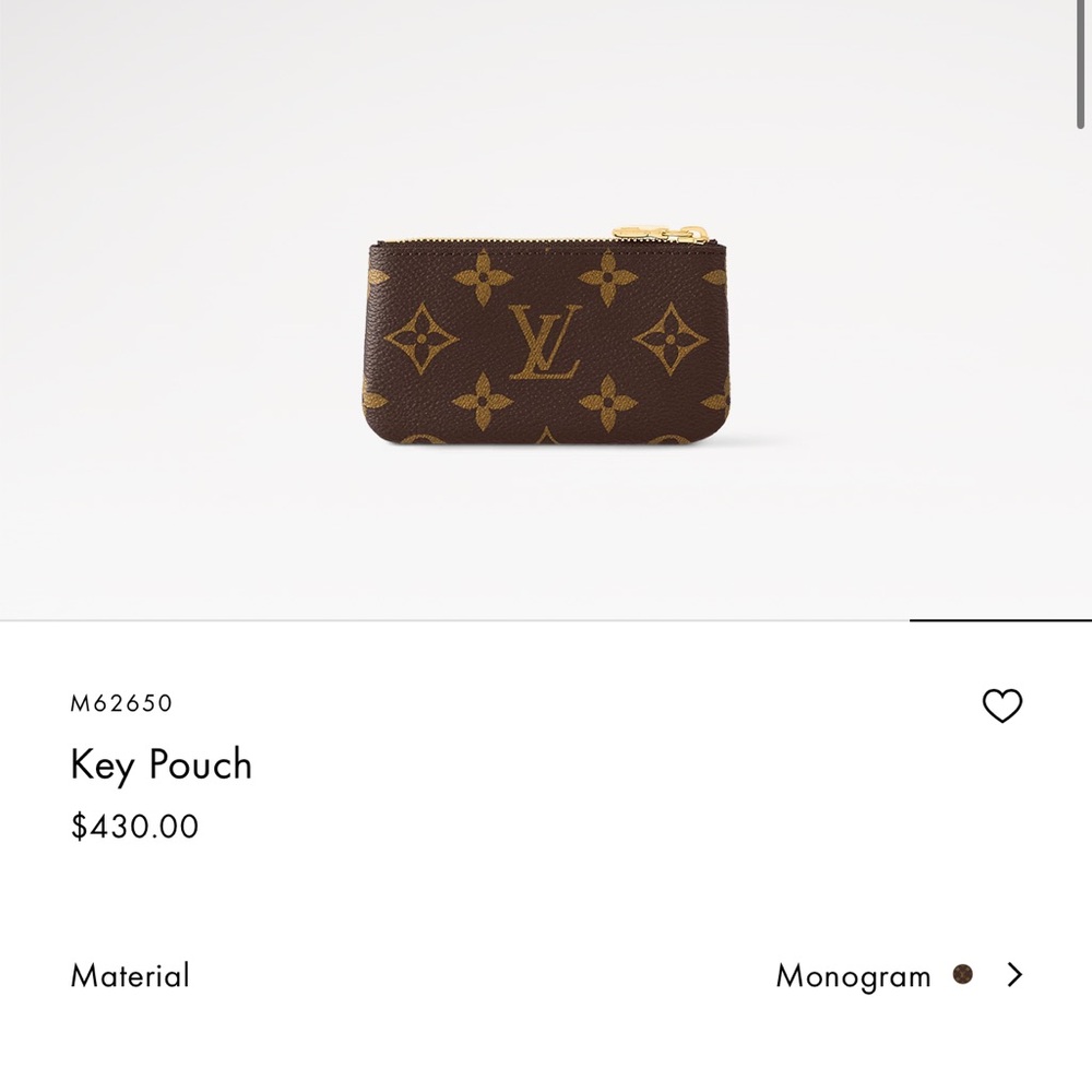 LV clay purse